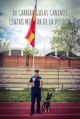 XV Carrera Guías Caninos. Centro Militar de la Defensa (20/4/2018)