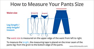 How to Measure Pants Size | This infographic is meant to hel… | Flickr