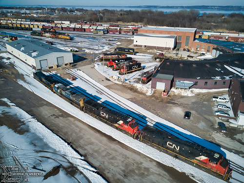 train rail railroad railfan wc wcl transport transportation georgewidener georgerwidener stockphoto wingletphotography wisconsincentral wisconsincentralltd shopsyard canadiannationalrailway terminal yard classification cn cnr northfonddulac fonddulac wisconsin roundhouse service shop locomotive