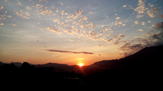 Sunset in Itanagar