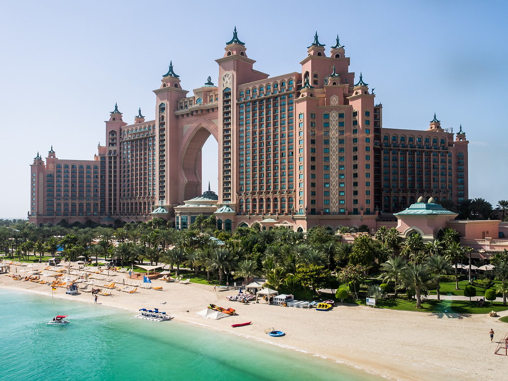 Hotel Atlantis. Palm Jumeirah, Dubai.