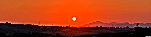 Orange Heaven by Emiliano Baldari, Uno spettacolo Made in Sicily.sunset italy panorama orange landscape evening nikon heaven tramonto c