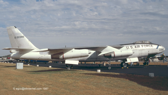 53-2280 - 1953 fiscal Boeing B-47E Stratojet, now preserved at Kirtland AFB, Albuquerque, NM