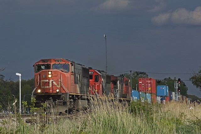 CN 5799, Griffith, IN SD75I