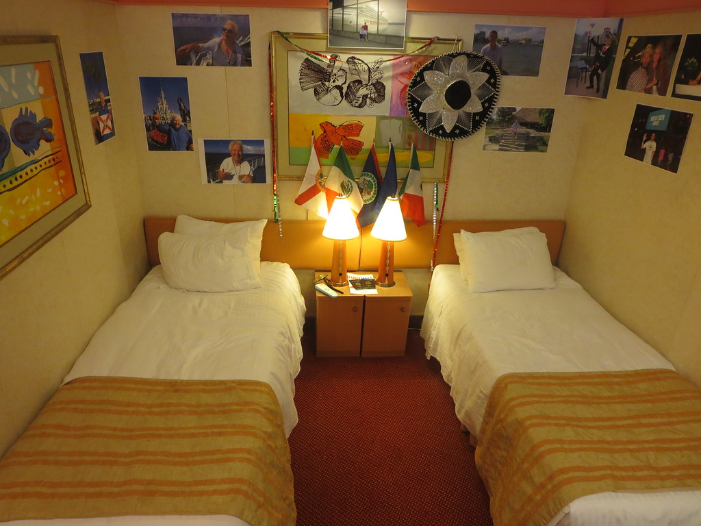 Carnival Glory Cruise Ship Interior Stateroom Decorated Fo