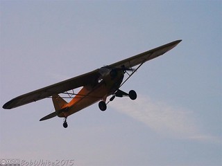 Late afternoon cropdusting