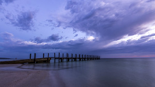 Quindalup Jetty Stormy Sunrise