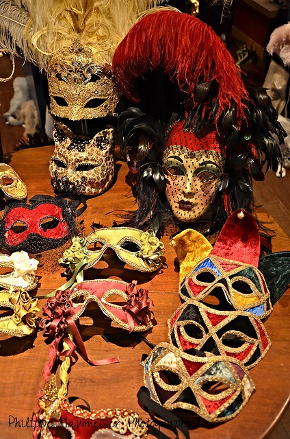 Masques vénitiens  -  Venetian masks  (3)