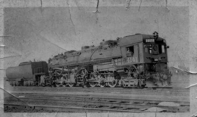 Cab forward Southern Pacific 4141 4-8-8-2