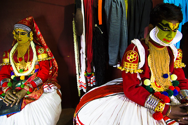 katthakali dancers