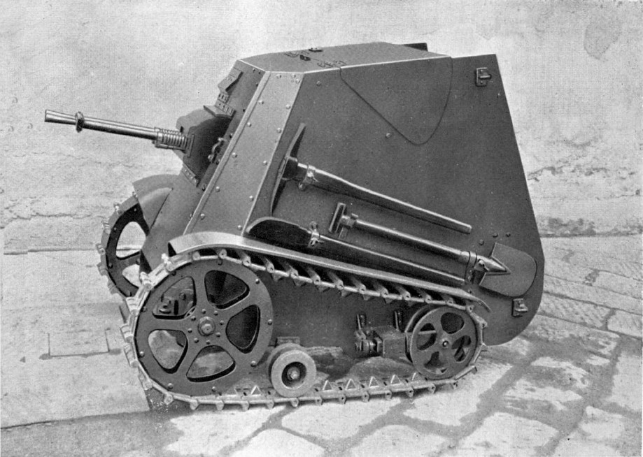 Motomitragliatrice blindata d'assalto “Mias„ (Ansaldo prototypo)