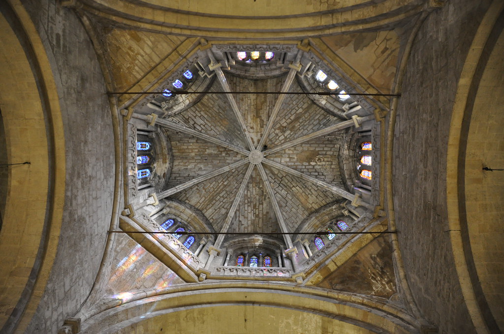 Sant Cugat del Vallès. Former monastery. Dome.