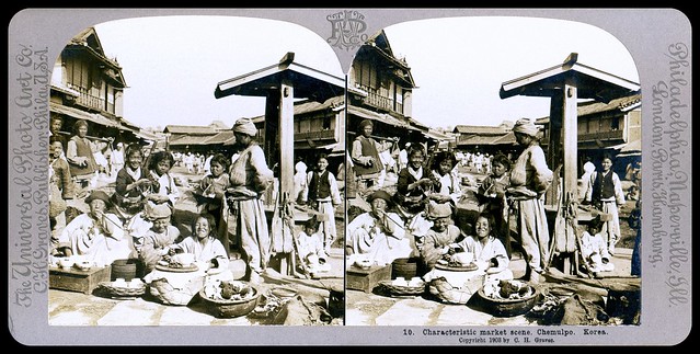 A VISIT TO OLD KOREA in 1902, No.10 --  Korea As it Was, Captured in 3-D by HERBERT G. PONTING