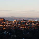 Edinburgh Castle in the Evening Sun