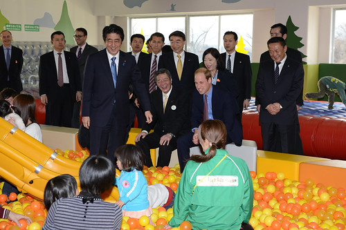 Duke of Cambridge visits Japan