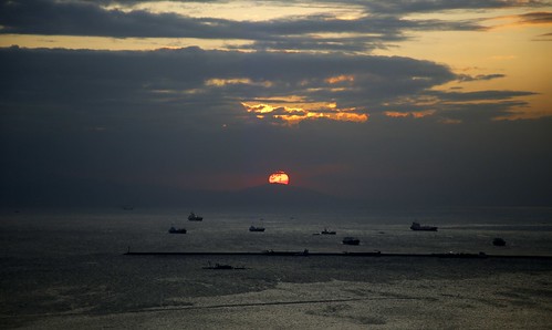 sunset philippines manila bataan samat