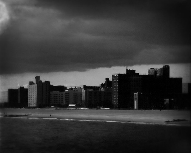 Coney Island after the storm
