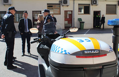 3 nuevas motos Policía local Alcalá de Henares