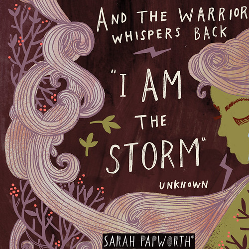 magical-story-book-illustration-kids-book-quote-sarah-papworth-design | by Sarah Papworth Design
