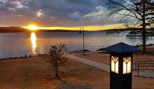 LDSP sunset 1a by zormsk, Lake Dardanelle State Park in Russellville Arkansas at sunset.statepark winter sunset serene arkansa