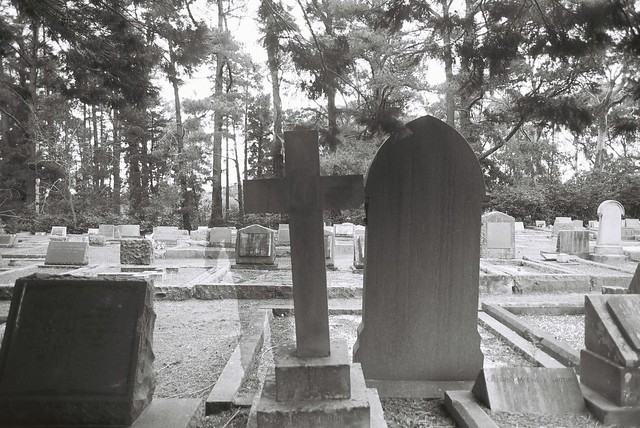 Cemetery Multiple Exposure