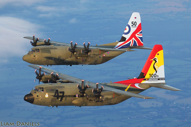 Lockheed C-130J Hercules C5 - ZH880 and ZH883 - RAF