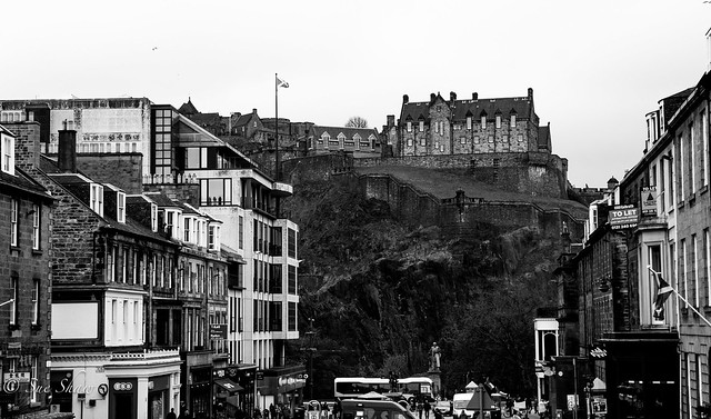 Edinburgh, high on a hill.... old verses new.