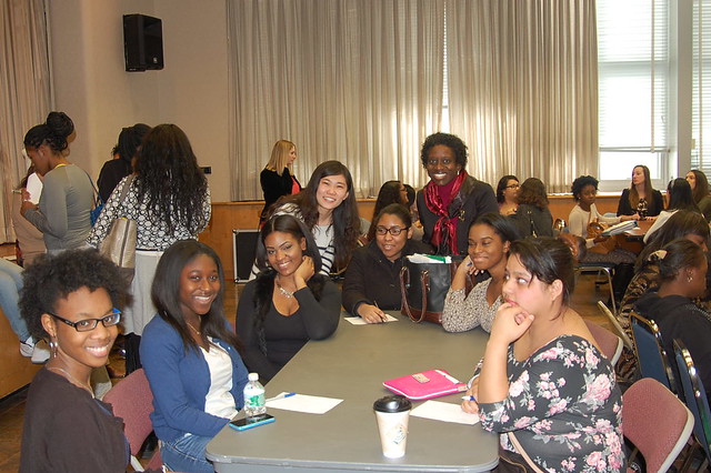 Zarb Women in Business graduate student leaders organized a cultural workshop for Uniondale Ladder to Leadership students on February 6th