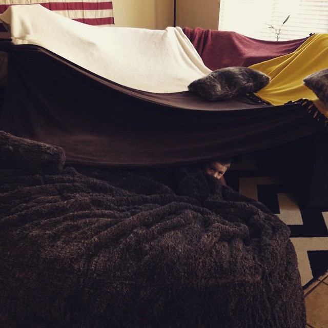 Lovesac forts are the best forts. #lovesac #sactional #peekaboo