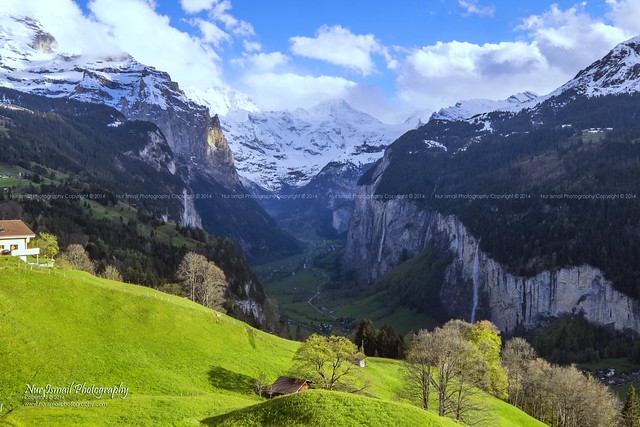 Snow Mountains in Jungfrau Region