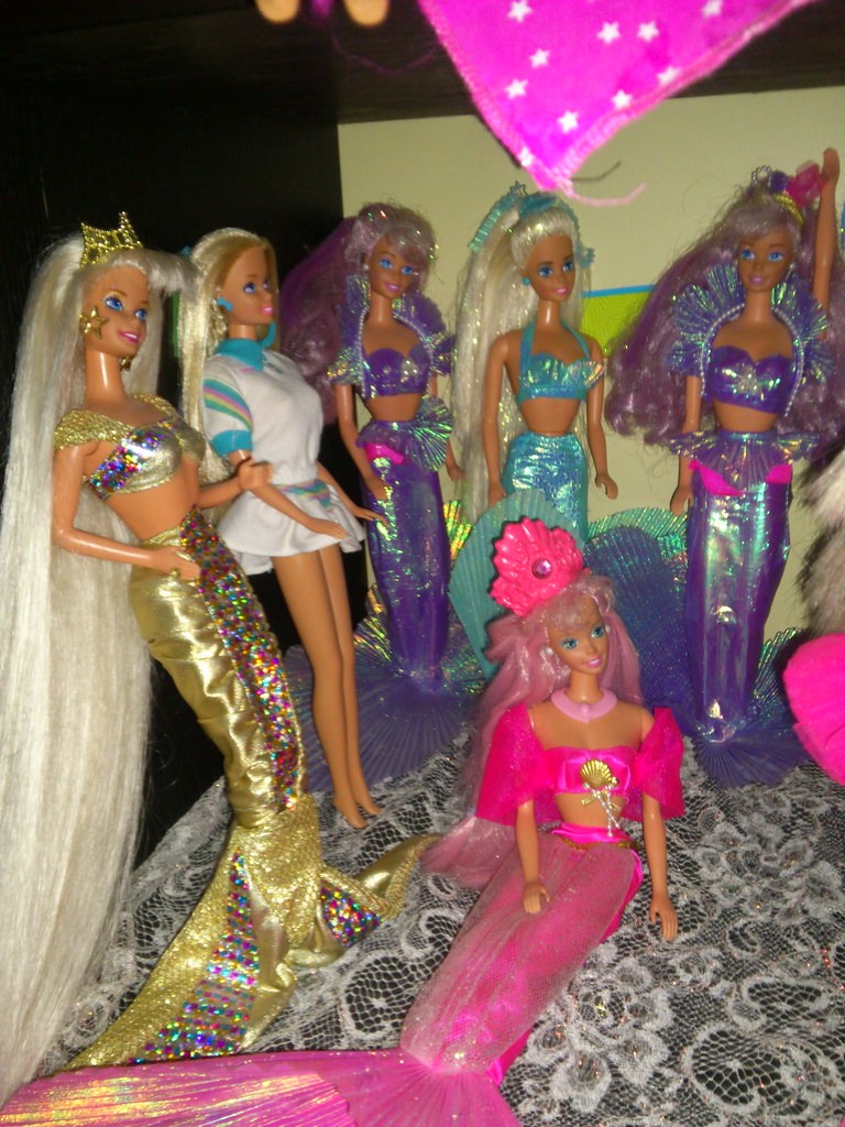 barbie mermaid 90s