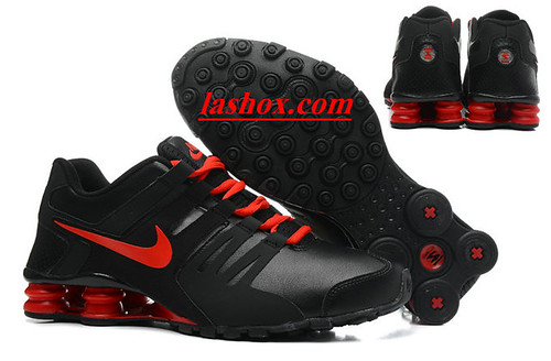 chaussures nike shox current running homme noir rouge | Flickr