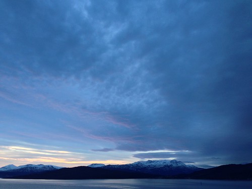norway sunrise fjords