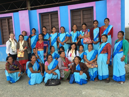 nepal community support women volunteers group groupphoto healthcare womenshealth fistula uterineprolapse obstetricfistula