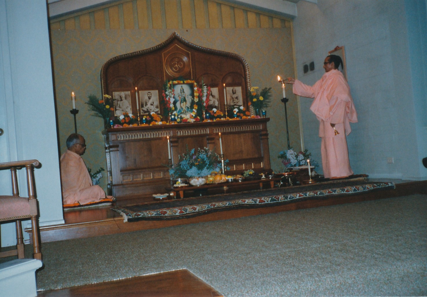 Sac Krishna Pond Swami Shraddhananda Swami Pramathananda Janmashtami 2
