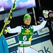 MArcel Hirscher slaví vítězství ve slalomu v Levi., foto: www.fis-ski.com