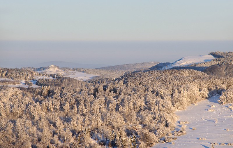 20150106-130F | Wachtküppel und Simmelsberg. Rhön, 06.01.2015