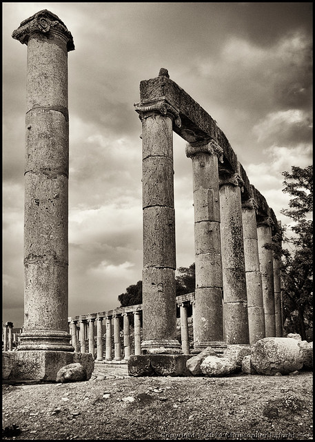 Roman Columns at Geraza