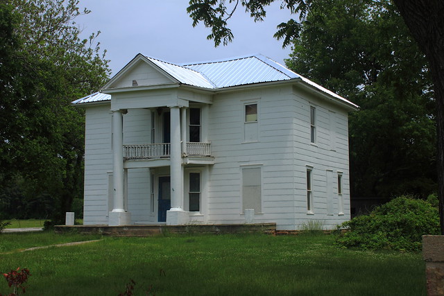 Fitzgerald House (1870) on Location of Fitzgerald's Station on Butterfield Overland Stage Route - Springdale, Arkansas