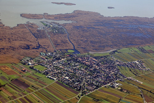 city lake austria österreich rust europe dorf village stadt aerialphotography burgenland schilf aut luftbild neusiedlersee luftaufnahme neusiedl schilfgürtel