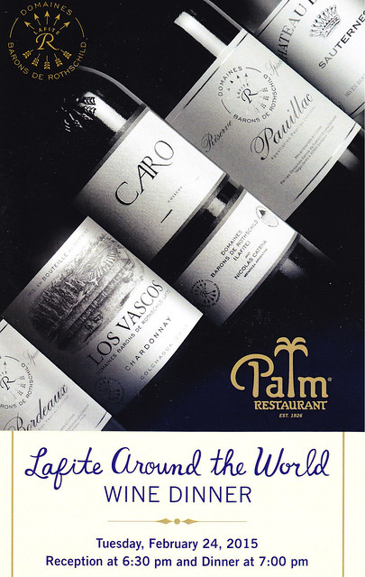 Lafite Around The World Dinner (at The Palm)