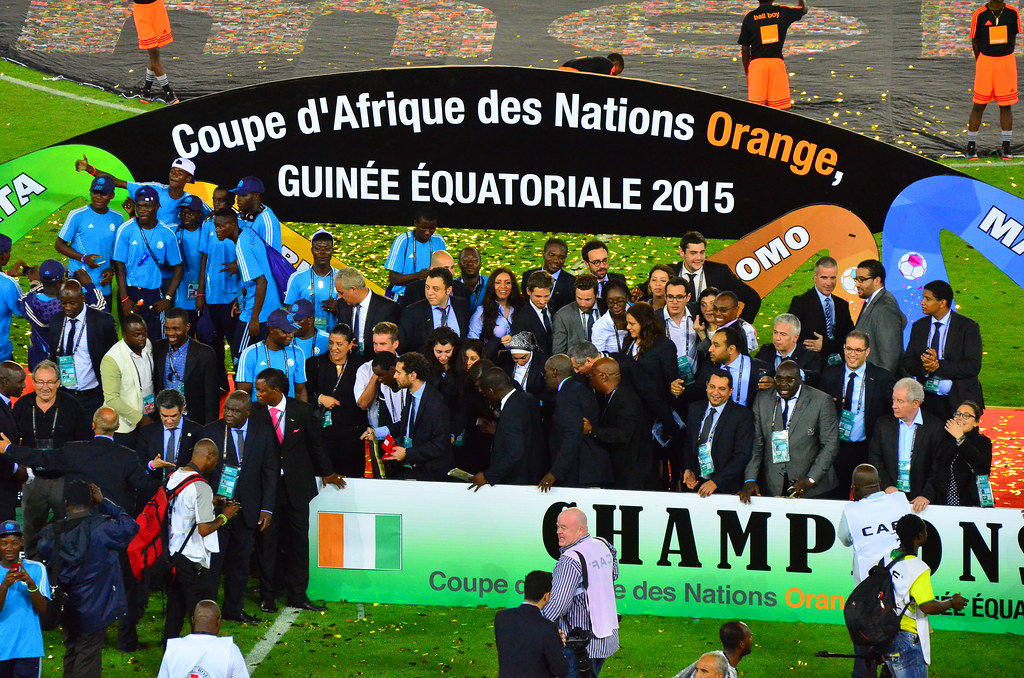 Officials from Ivory Coast and Caf behind the Ivory Coast \u2026 | Flickr