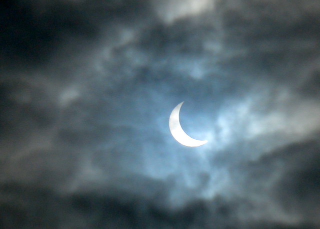 The eclipse in Preston - 8