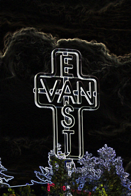 East Van Cross - stylized