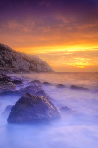 sea sky white seascape water electric sunrise kent cliffs dover folkestone