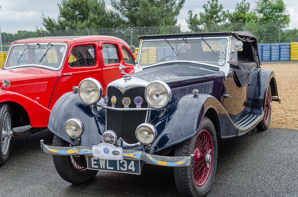 1937 Riley Lynx Sprite Tourer | Le Mans Classic 2014 | el.guy08_11 | Flickr