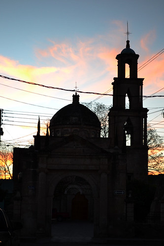 sunset church atardecer iglesia silueta templo sannicolás colotlán
