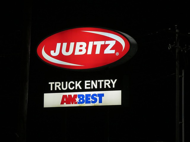 Jubitz Truck Stop sign