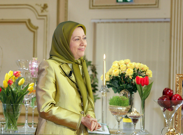 Maryam Rajavi – Persian New Year celebration - Office of the NCRI – 20 March 2015-8