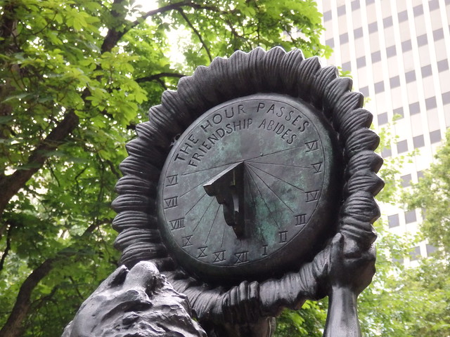 Sundial in Rittenhouse Square